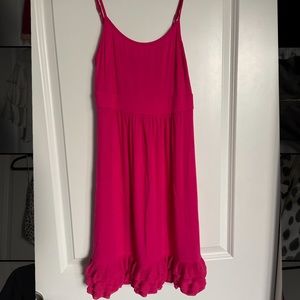 Express hot pink sundress.